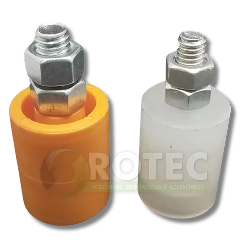Roletes superior para portão de correr