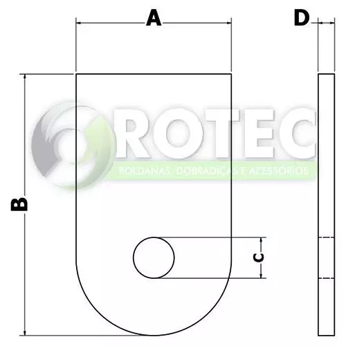 Console para basculante ( orelha )
